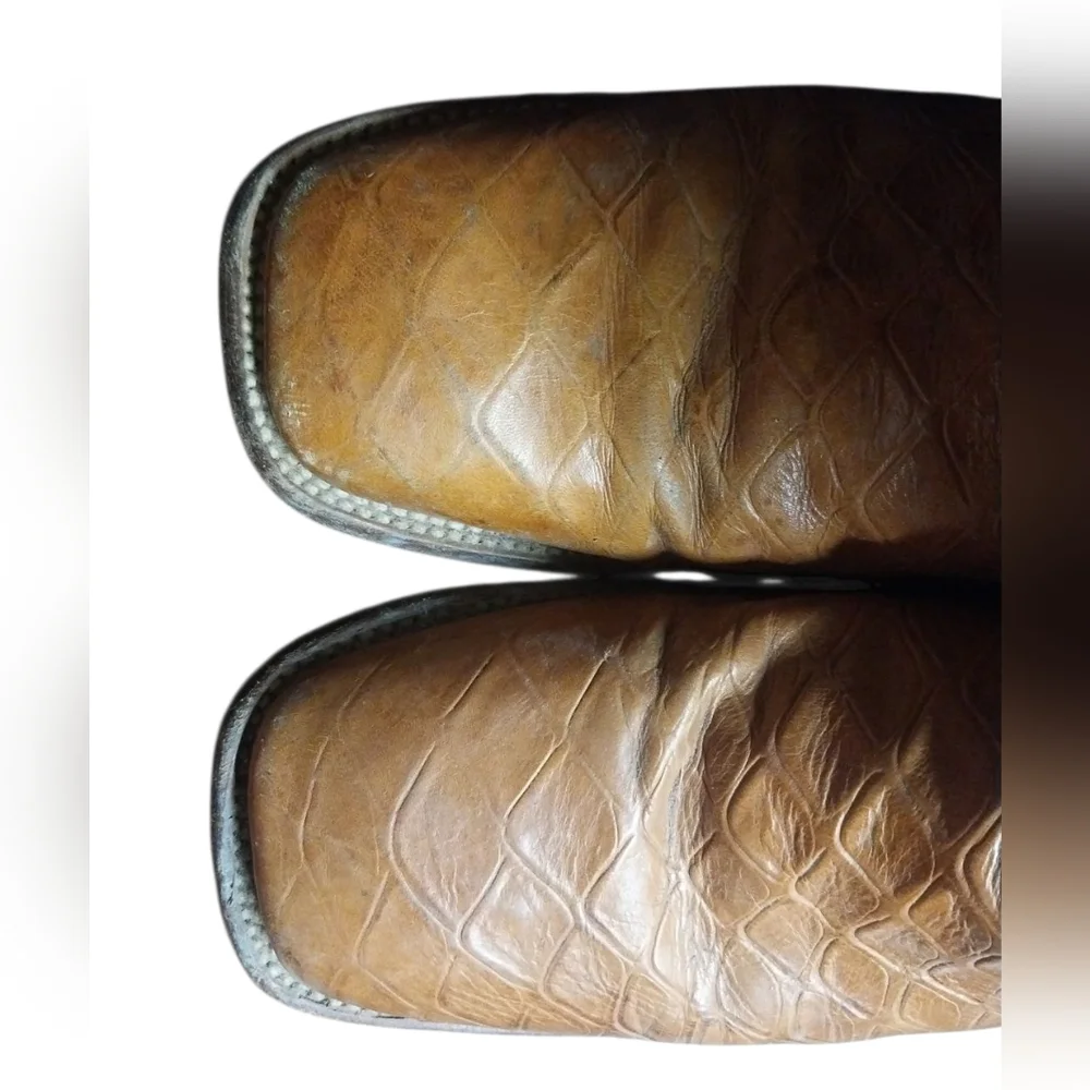 Ferrini Leather Cowboy Boots For Women Preloved Condition - Picture 4 of 6